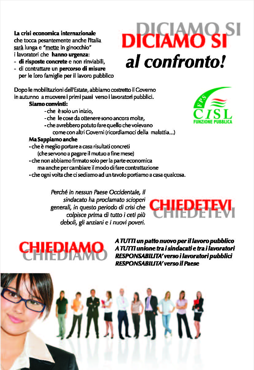 180 – Vertenza Pubblico Impiego – Il percorso continua…….
