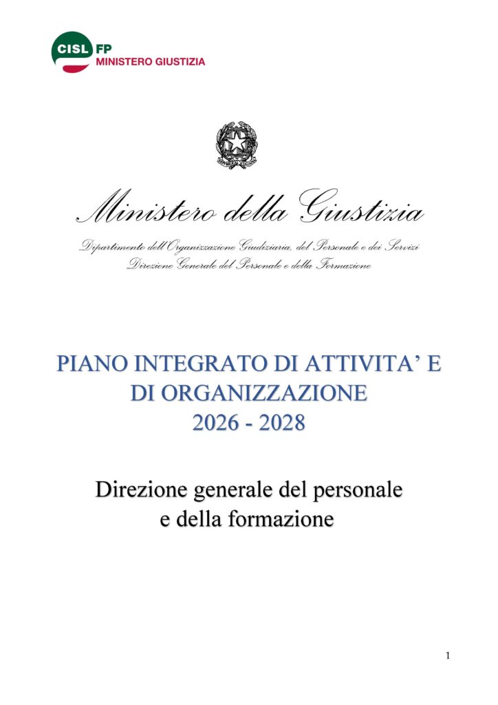 25 – PIAO 2026
