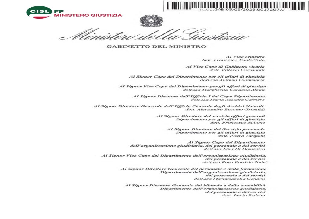 135 – FRD 2024 – CONVOCAZIONE INCONTRO SINDACATI – LA NOTA DELL’AMMINISTRAZIONE